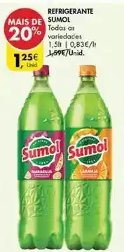 Pingo Doce Sumol - refrigerante promoção