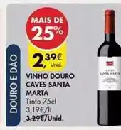 Pingo Doce Vinho douro caves santa marta promoção