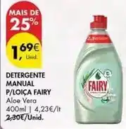 Pingo Doce Fairy - detergente manual p/loica promoção