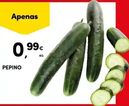 Continente Pepino promoção