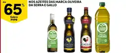 Continente Nos azeites das marca oliveira da serra e gallo promoção
