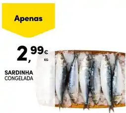 Continente Sardinha congelada promoção