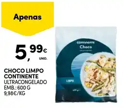 Continente Choco limpo continente promoção
