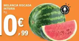 E.Leclerc Melancia riscada inteira promoção