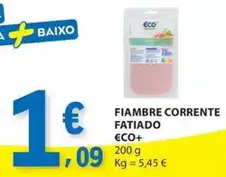 E.Leclerc €co+ - fiambre corrente fatiado eco+ promoção
