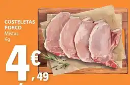 E.Leclerc Costeletas porco promoção