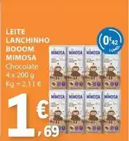 E.Leclerc Mimosa - leite lanchinho boom promoção