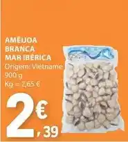E.Leclerc Mar ibérica - améijoa branca promoção