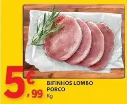 E.Leclerc Bifinhos lombo porco promoção