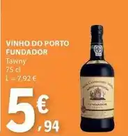 E.Leclerc Vinho do porto fundador promoção