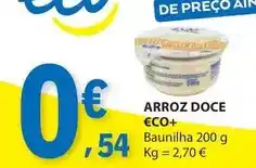 E.Leclerc €co+ - arroz promoção