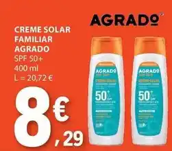 E.Leclerc Creme solar familiar promoção
