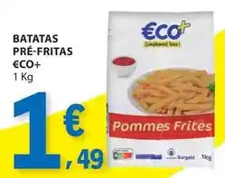 E.Leclerc Eco+ - batatas pré-fritas promoção