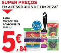 E.Leclerc Scotch-brite - pano microfibra promoção