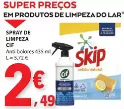 E.Leclerc Cif - sray de limpeza promoção