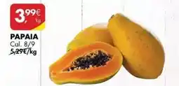 Pingo Doce Papaia promoção