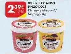 Pingo Doce Pingo doce - iogurte cremoso promoção