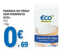 E.Leclerc €co+ - farinha de trigo sem fermento promoção