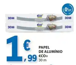 E.Leclerc €co+ - papel de aluminio eco+ promoção
