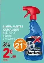 E.Leclerc Redex - limpa jantes camaleao promoção
