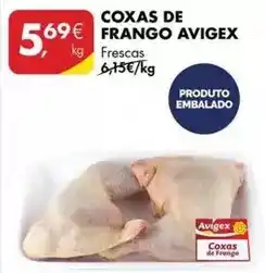 Pingo Doce Coxas de frango promoção