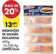Pingo Doce Pescanova - medalhões de salmão promoção