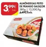 Pingo Doce Almondegas peito de frango salsicor promoção