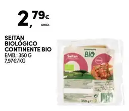 Continente Seitan biológico continente bio promoção