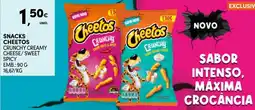 Continente Snacks cheetos promoção