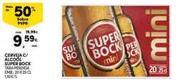 Continente Cerveja c/ álcool super bock promoção