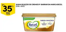 Continente Numa seleção de cremes p/ barrar da marca becel promoção
