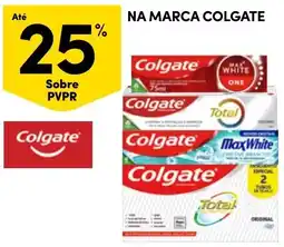 Continente Na marca colgate promoção