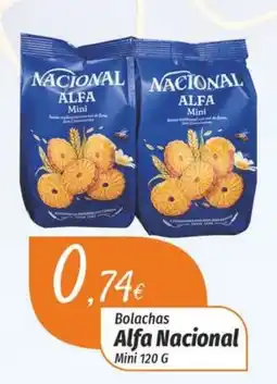 Miranda Supermercados Bolachas Alfa Nacional Mini promoção