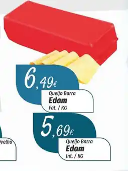 Miranda Supermercados Queijo Barra Edam Int. promoção