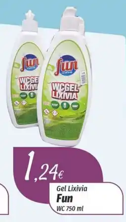 Miranda Supermercados Gel Lixivia Fun WC promoção
