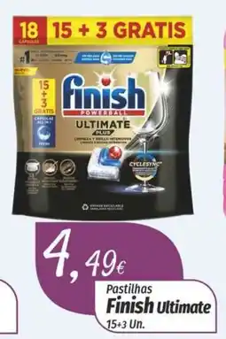 Miranda Supermercados Pastilhas Finish Ultimate promoção