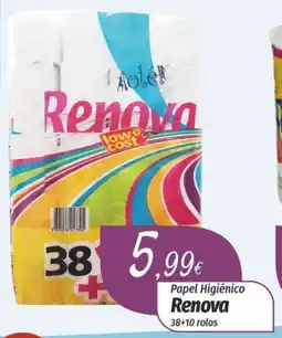 Miranda Supermercados Papel Higiénico Renova promoção