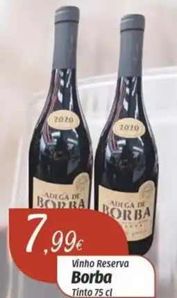 Miranda Supermercados Vinho Reserva Borba Tinto promoção