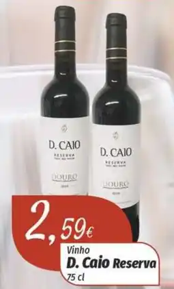 Miranda Supermercados Vinho D. Caio Reserva promoção