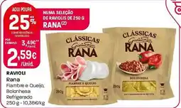 Intermarché Ravioli rana promoção