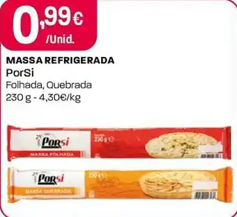 Intermarché Massa refrigerada PorSi promoção