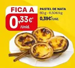 Intermarché Pastel de nata promoção