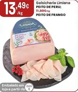 Intermarché Salsicharia Limiana PEITO DE PERU promoção