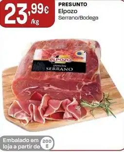 Intermarché PRESUNTO Elpozo Serrano/Bodega promoção