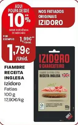 Intermarché Fiambre receita inglesa Izidoro promoção