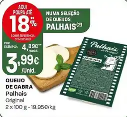 Intermarché Queijo de cabra promoção