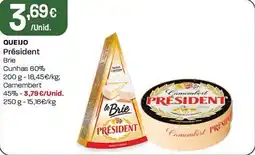 Intermarché QUEIJO Président promoção