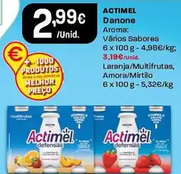 Intermarché ACTIMEL Danone promoção