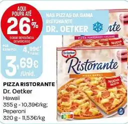 Intermarché Pizza ristorante Dr. Oetker promoção