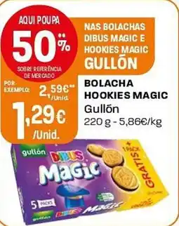 Intermarché Bolacha hookies magic Gullōn promoção